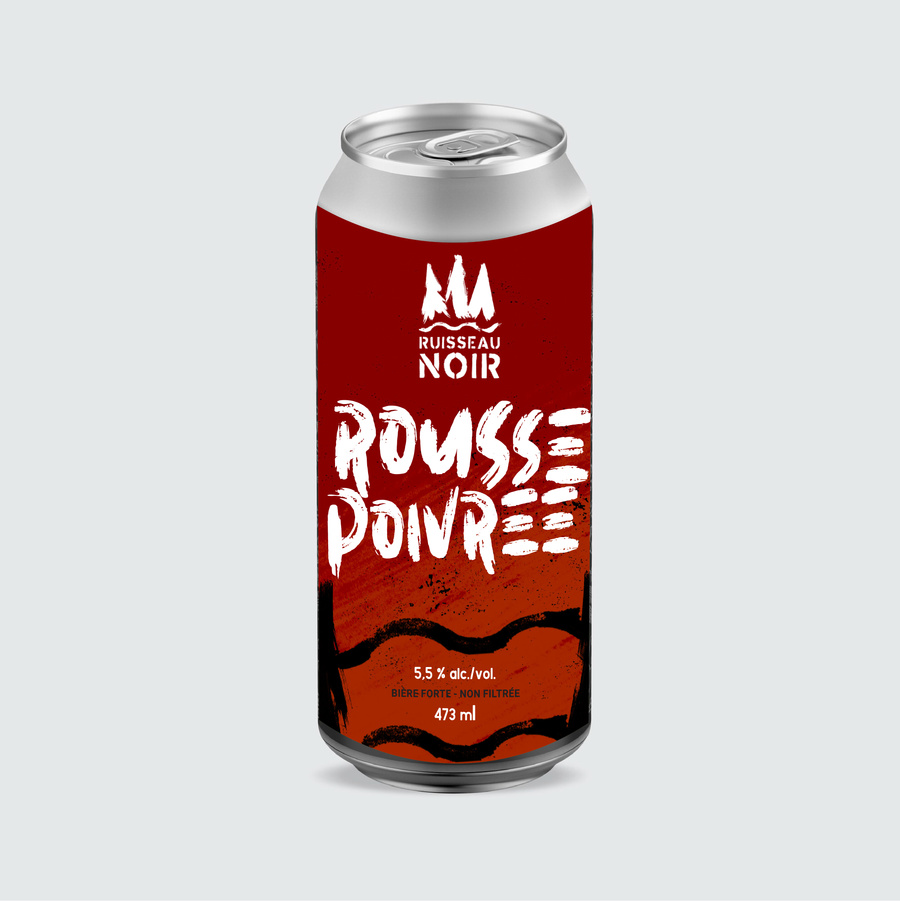 ROUSSE POIVRÉE – Microbrasserie Ruisseau Noir - Boutique